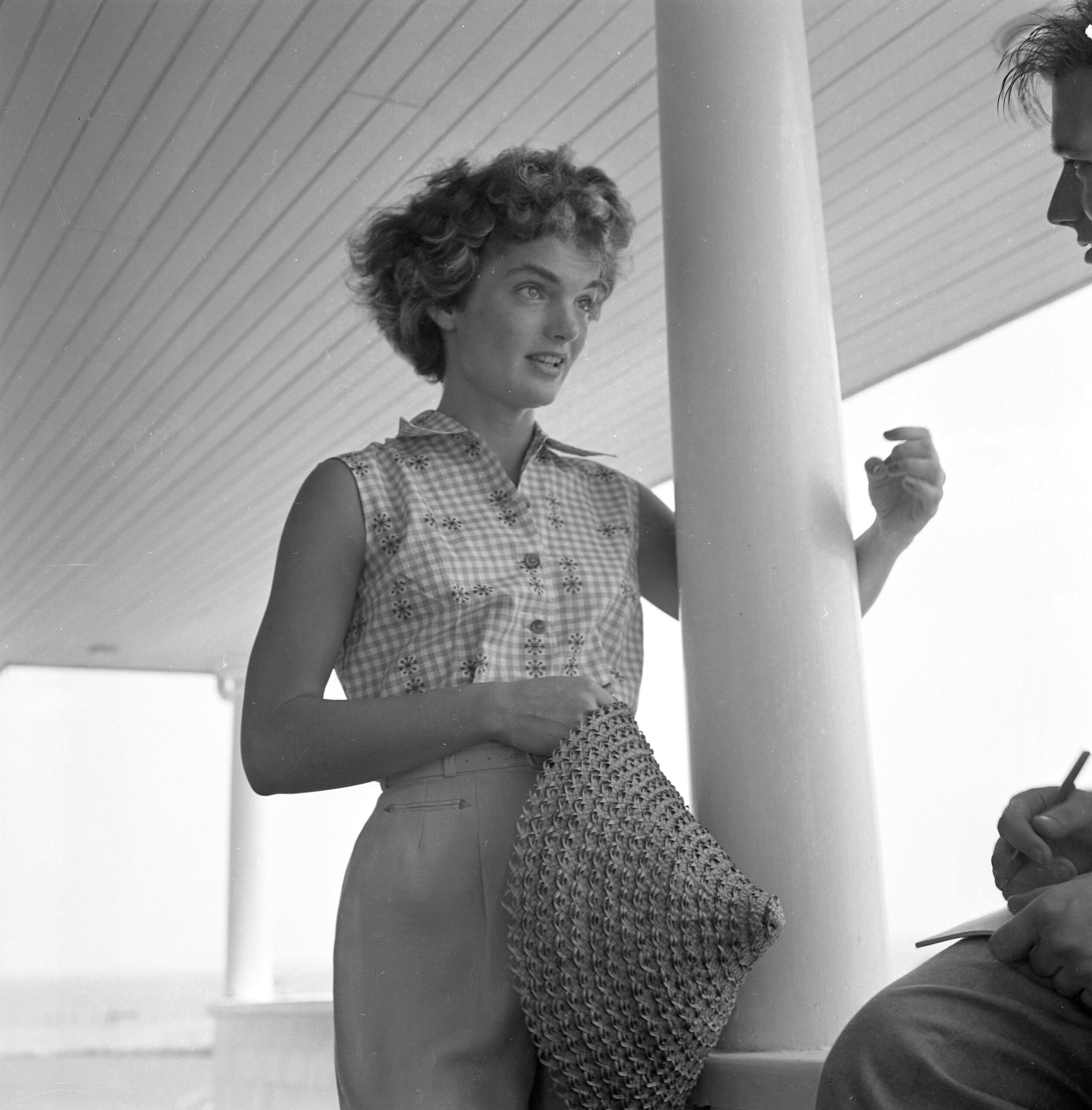 1953 Jackie Kennedy On Vacation in Hyannis Port, Massachusetts