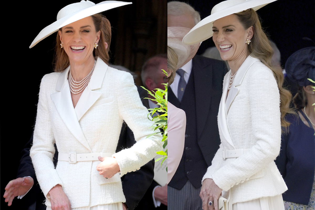 Kate Middleton just wore a bag from one of her favourite affordable luxury brands