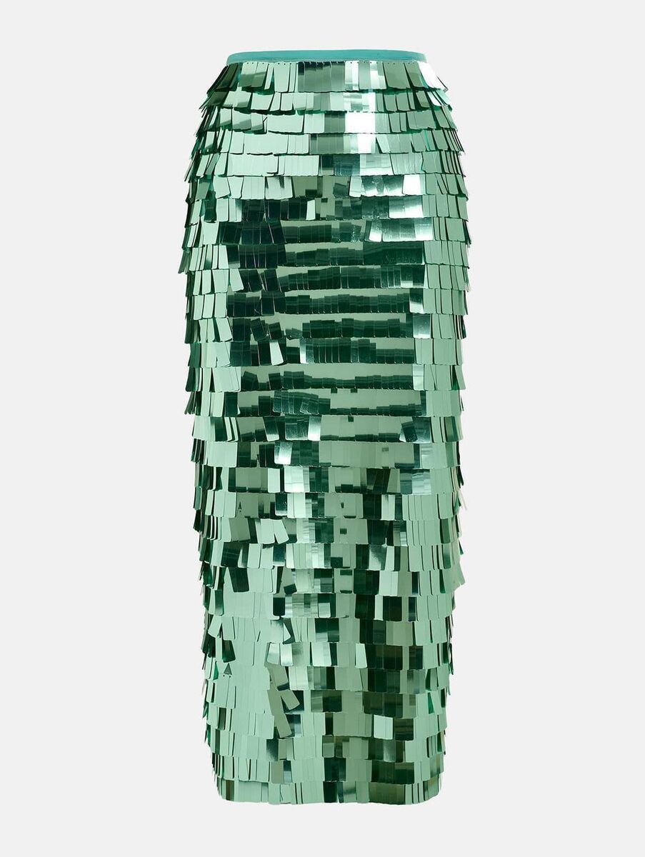 Sequin pencil skirt, Essentiel Antwerp, €265