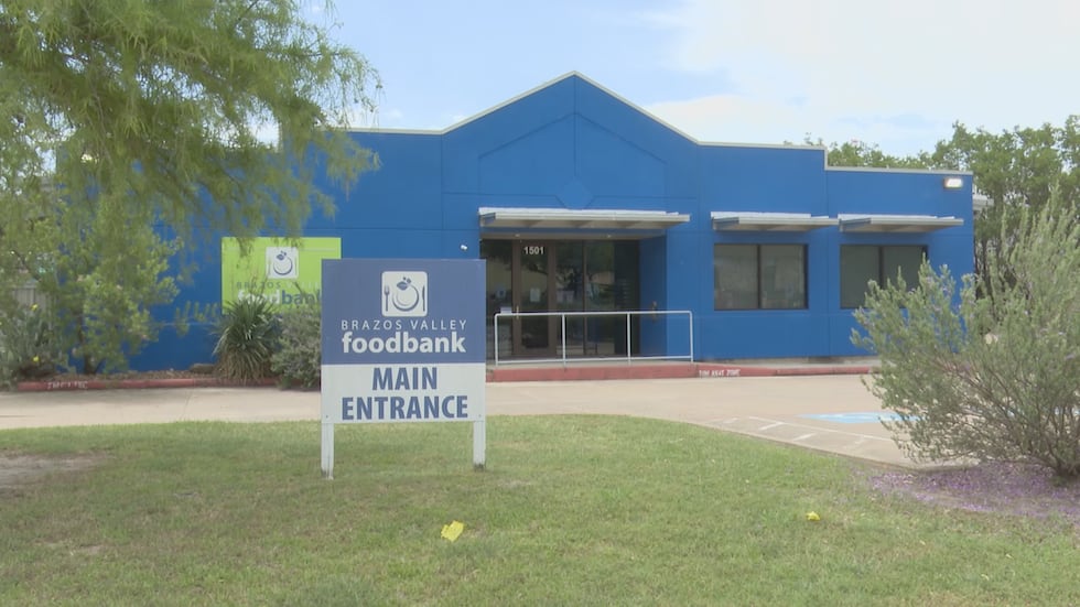 The Brazos Valley Food Bank is located off of Independence Avenue in Bryan.