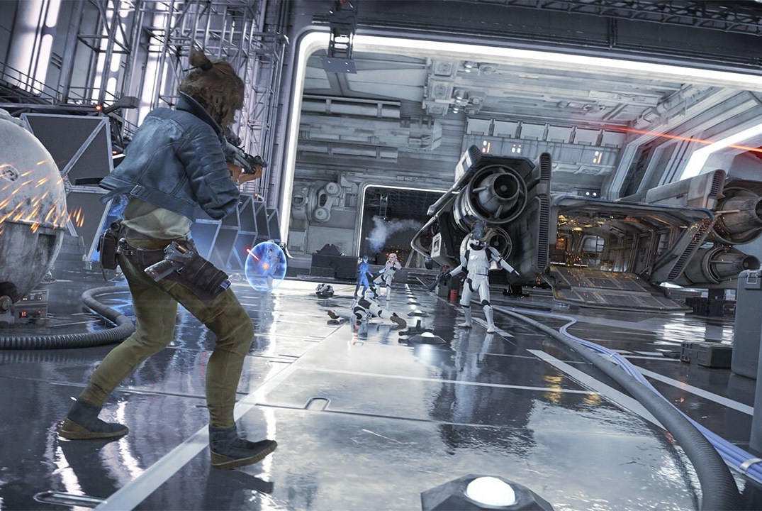 A screenshot from Star Wars Outlaws
